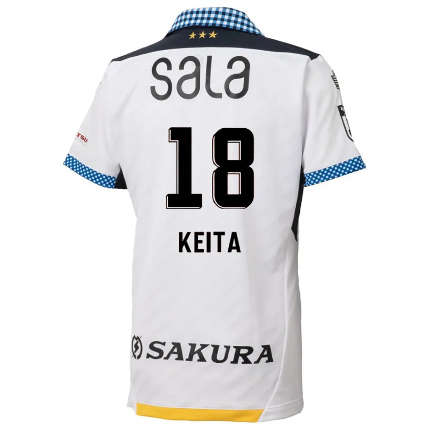 Danxen Herren Keita Takahata #18 Weiß Schwarz Auswärtstrikot Trikot 2024/25 T-Shirt Schweiz