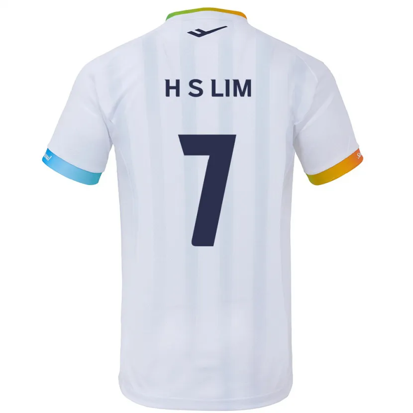 Danxen Herren Sang-Hyub Lim #7 Weiß Blau Auswärtstrikot Trikot 2024/25 T-Shirt Schweiz