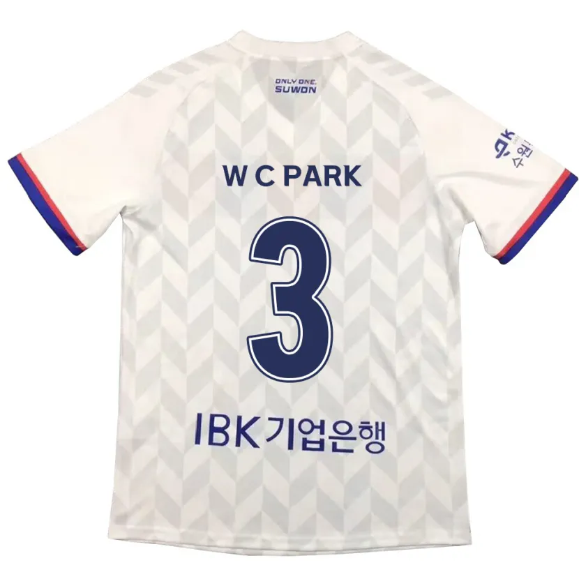 Danxen Herren Cheol-Woo Park #3 Weiß Blau Auswärtstrikot Trikot 2024/25 T-Shirt Schweiz