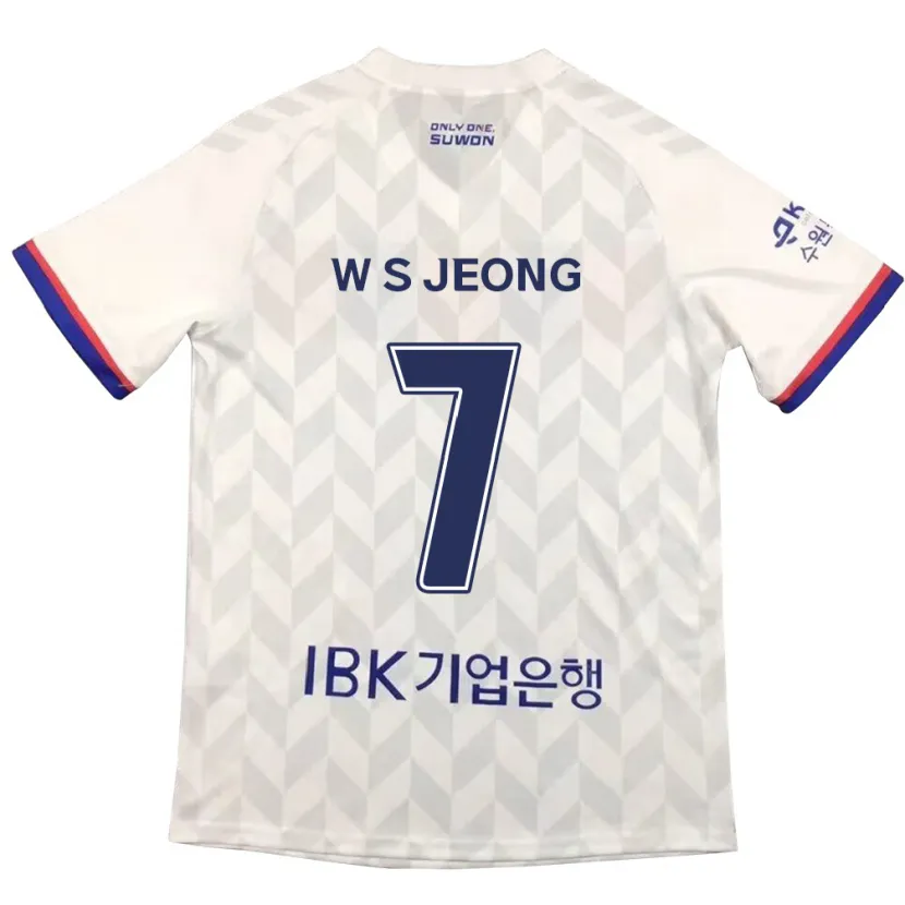 Danxen Herren Seung-Won Jeong #7 Weiß Blau Auswärtstrikot Trikot 2024/25 T-Shirt Schweiz