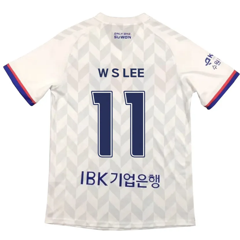 Danxen Herren Seung-Woo Lee #11 Weiß Blau Auswärtstrikot Trikot 2024/25 T-Shirt Schweiz