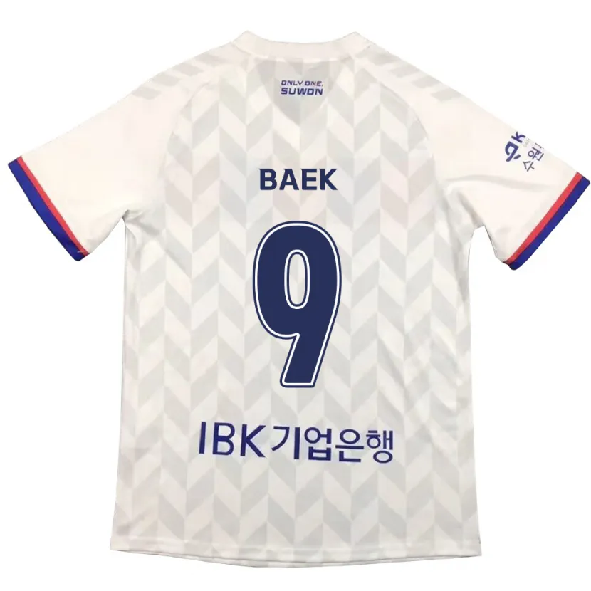 Danxen Herren Kyeong Baek #9 Weiß Blau Auswärtstrikot Trikot 2024/25 T-Shirt Schweiz