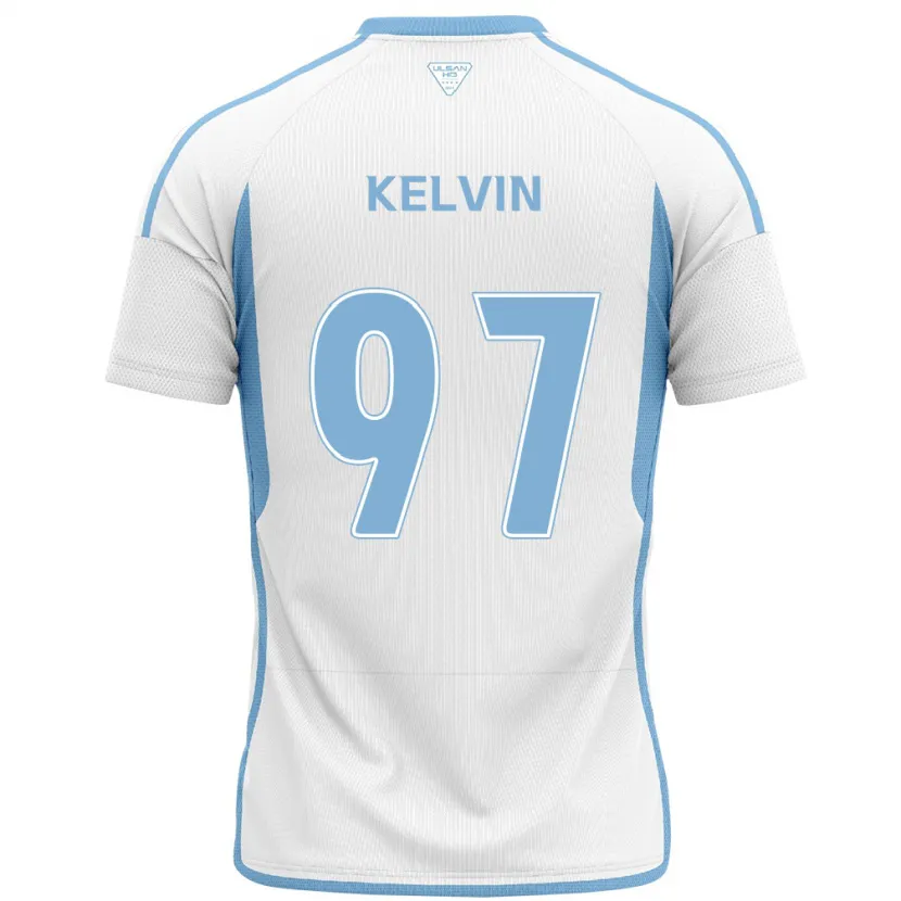 Danxen Herren Kelvin #97 Weiß Blau Auswärtstrikot Trikot 2024/25 T-Shirt Schweiz