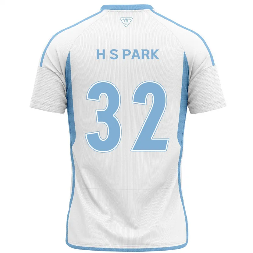 Danxen Herren Sung-Hyun Park #32 Weiß Blau Auswärtstrikot Trikot 2024/25 T-Shirt Schweiz