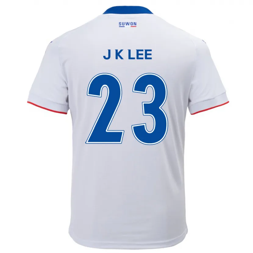 Danxen Herren Ki-Je Lee #23 Weiß Blau Auswärtstrikot Trikot 2024/25 T-Shirt Schweiz