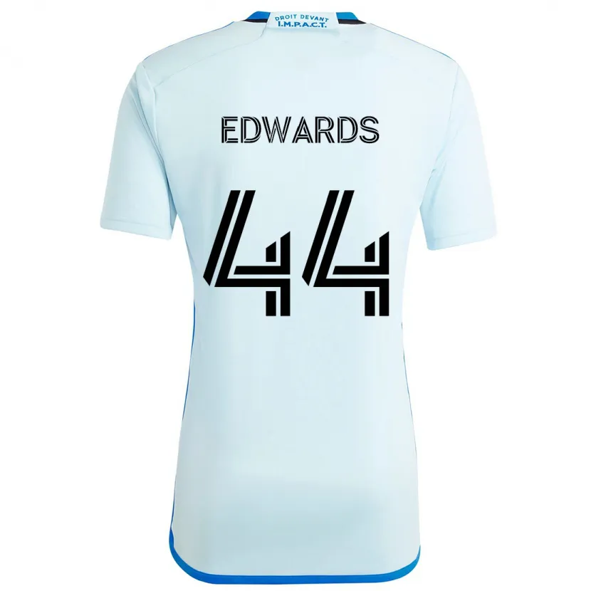 Danxen Herren Raheem Edwards #44 Eisblau Auswärtstrikot Trikot 2024/25 T-Shirt Schweiz