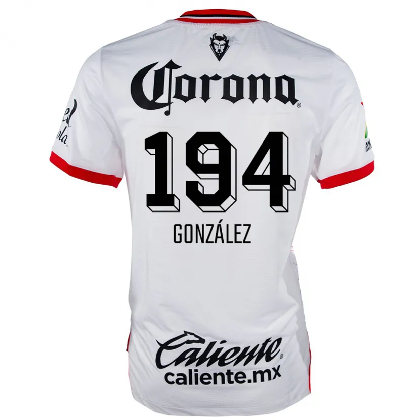 Danxen Herren Cristopher González #194 Weiß Rot Auswärtstrikot Trikot 2024/25 T-Shirt Schweiz