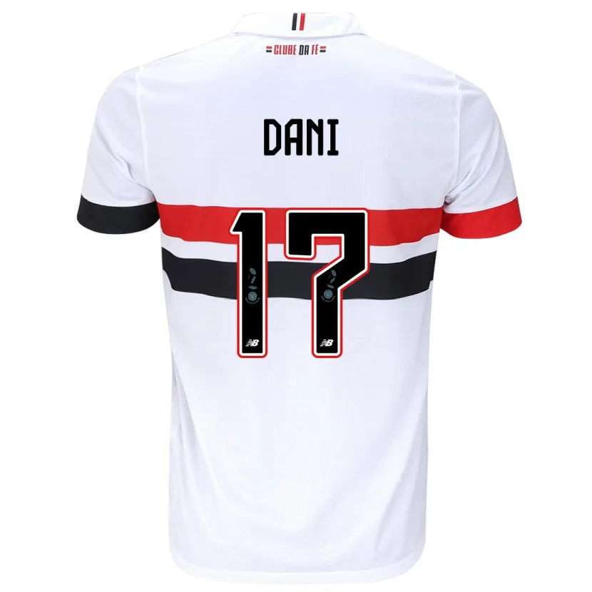 Danxen Damen Dani #17 Weiß Rot Schwarz Heimtrikot Trikot 2024/25 T-Shirt Schweiz