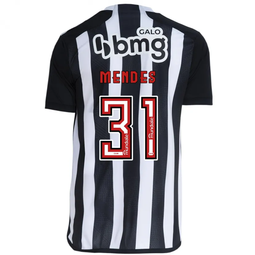 Danxen Damen Matheus Mendes #31 Weiß Schwarz Heimtrikot Trikot 2024/25 T-Shirt Schweiz