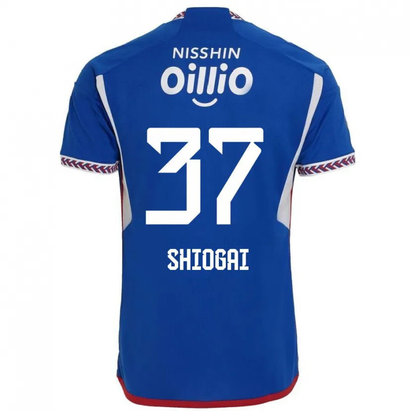 Danxen Damen Kento Shiogai #37 Blau Weiß Rot Heimtrikot Trikot 2024/25 T-Shirt Schweiz