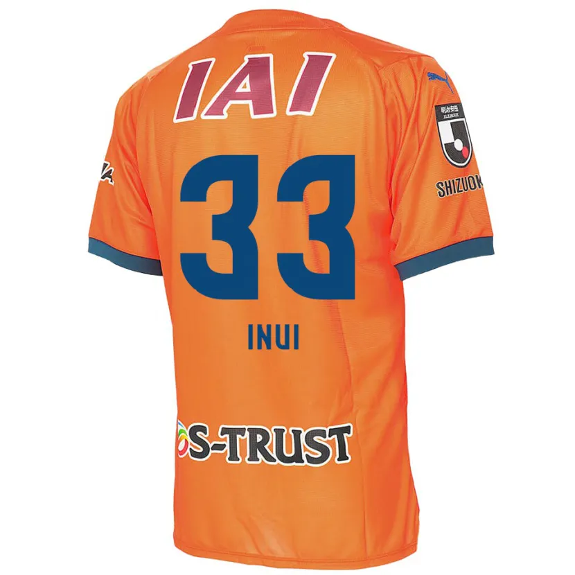 Danxen Damen Takashi Inui #33 Orange Blau Heimtrikot Trikot 2024/25 T-Shirt Schweiz