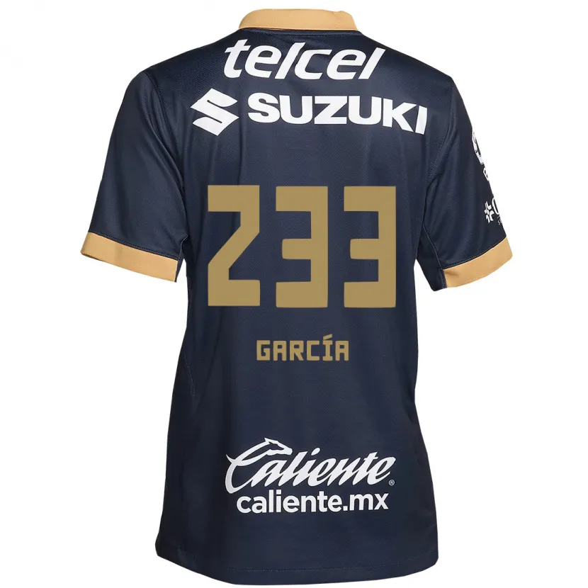 Danxen Damen Carlos García #233 Obsidian Gold Weiß Auswärtstrikot Trikot 2024/25 T-Shirt Schweiz