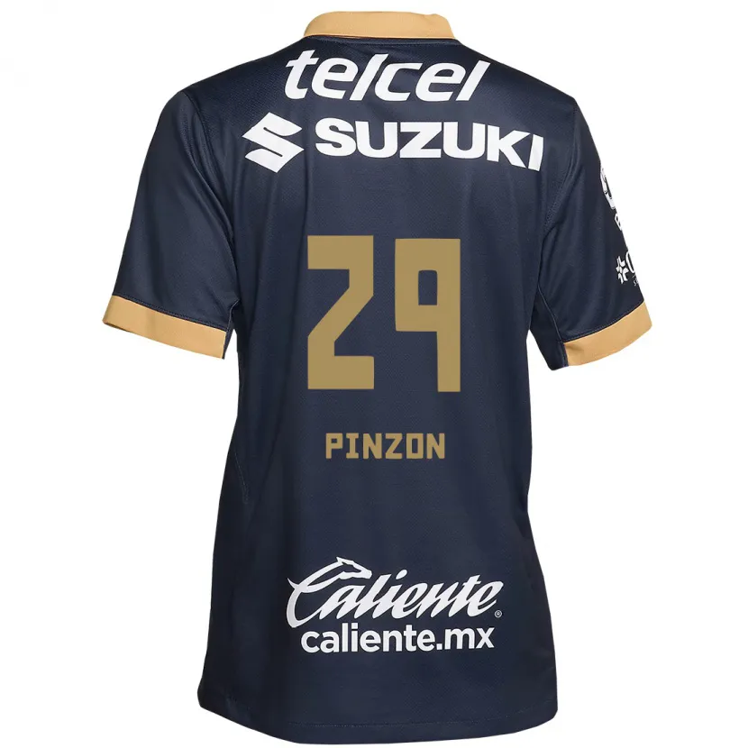 Danxen Damen Liceth Pinzon #29 Obsidian Gold Weiß Auswärtstrikot Trikot 2024/25 T-Shirt Schweiz