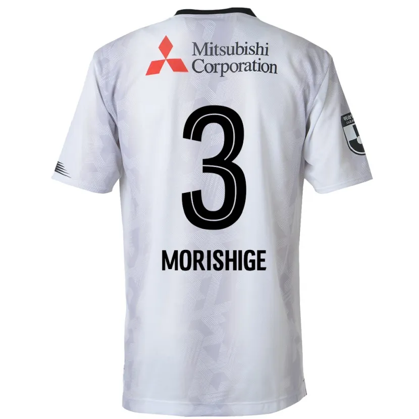 Danxen Damen Masato Morishige #3 Weiß Schwarz Auswärtstrikot Trikot 2024/25 T-Shirt Schweiz