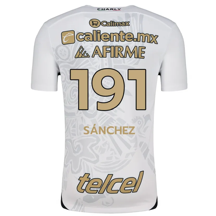 Danxen Damen Diego Sánchez #191 Weiß Schwarz Auswärtstrikot Trikot 2024/25 T-Shirt Schweiz