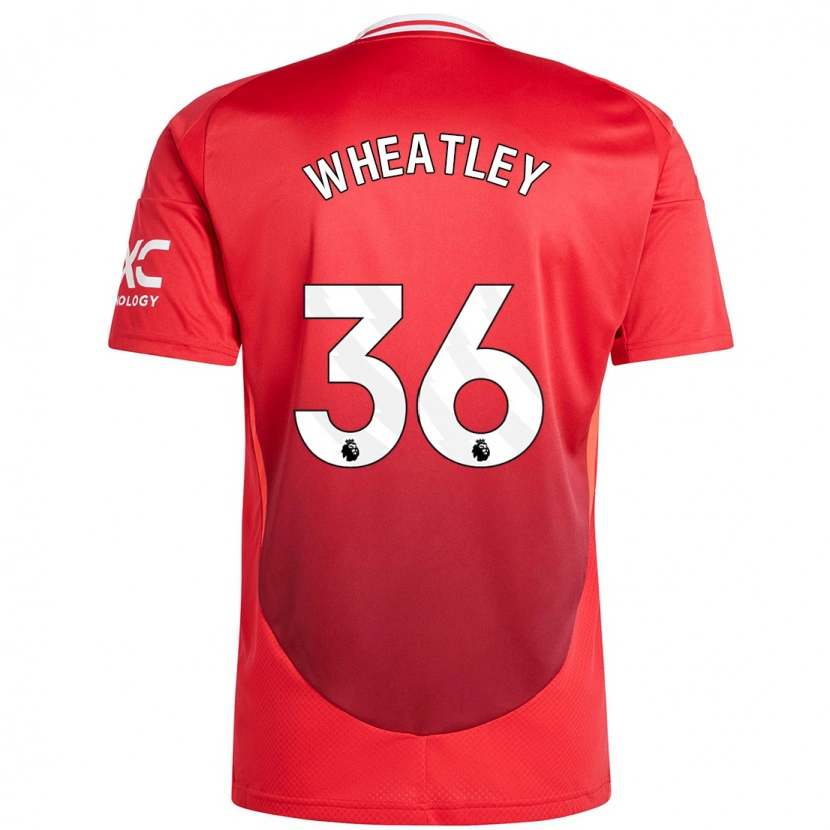 Danxen Kinder Ethan Wheatley #36 Hellrot Heimtrikot Trikot 2024/25 T-Shirt Schweiz