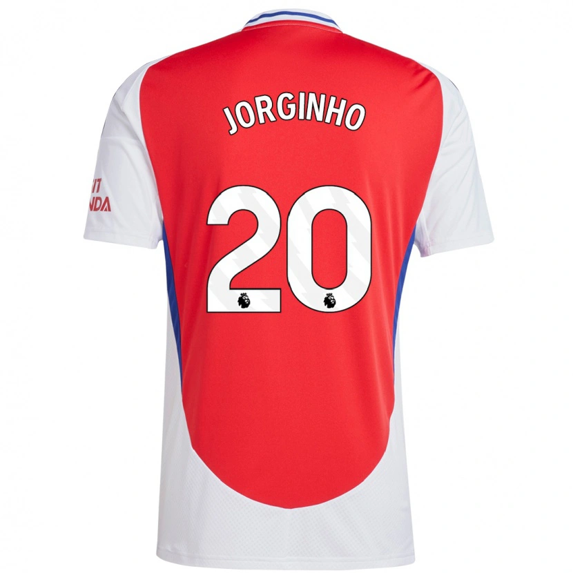 Danxen Kinder Jorginho #20 Rot Weiß Heimtrikot Trikot 2024/25 T-Shirt Schweiz