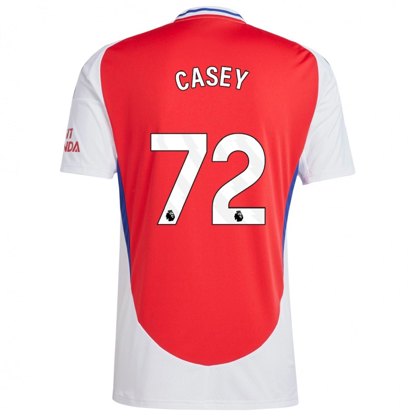 Danxen Kinder Dan Casey #72 Rot Weiß Heimtrikot Trikot 2024/25 T-Shirt Schweiz