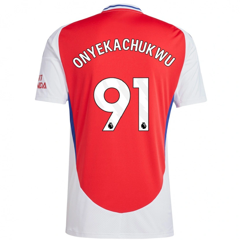 Danxen Kinder Samuel Onyekachukwu #91 Rot Weiß Heimtrikot Trikot 2024/25 T-Shirt Schweiz