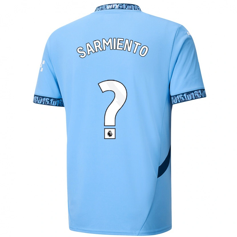 Danxen Kinder Darío Sarmiento #0 Marineblau Heimtrikot Trikot 2024/25 T-Shirt Schweiz