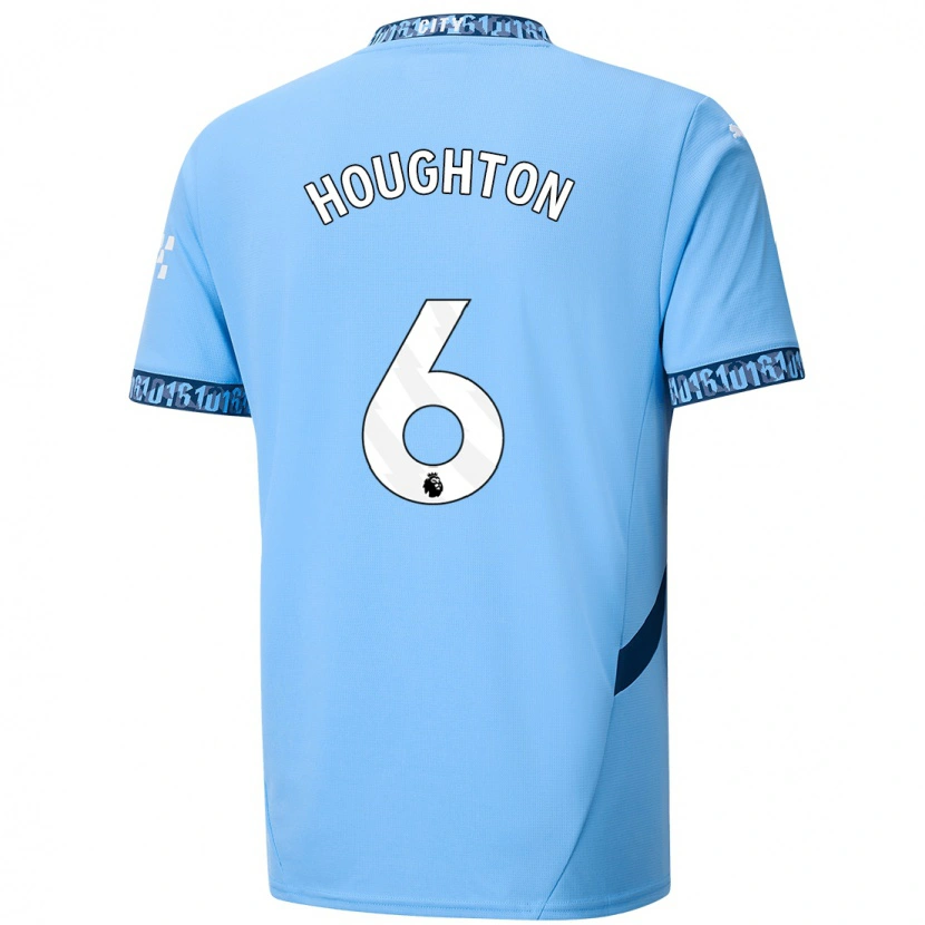 Danxen Kinder Steph Houghton #6 Marineblau Heimtrikot Trikot 2024/25 T-Shirt Schweiz