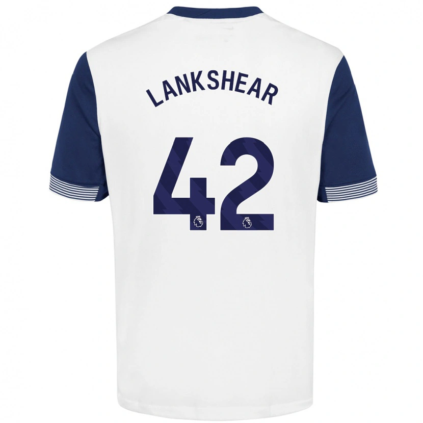 Danxen Kinder Will Lankshear #42 Weiß Blau Heimtrikot Trikot 2024/25 T-Shirt Schweiz