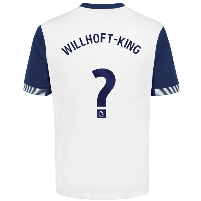 Danxen Kinder Han Willhoft-King #0 Weiß Blau Heimtrikot Trikot 2024/25 T-Shirt Schweiz