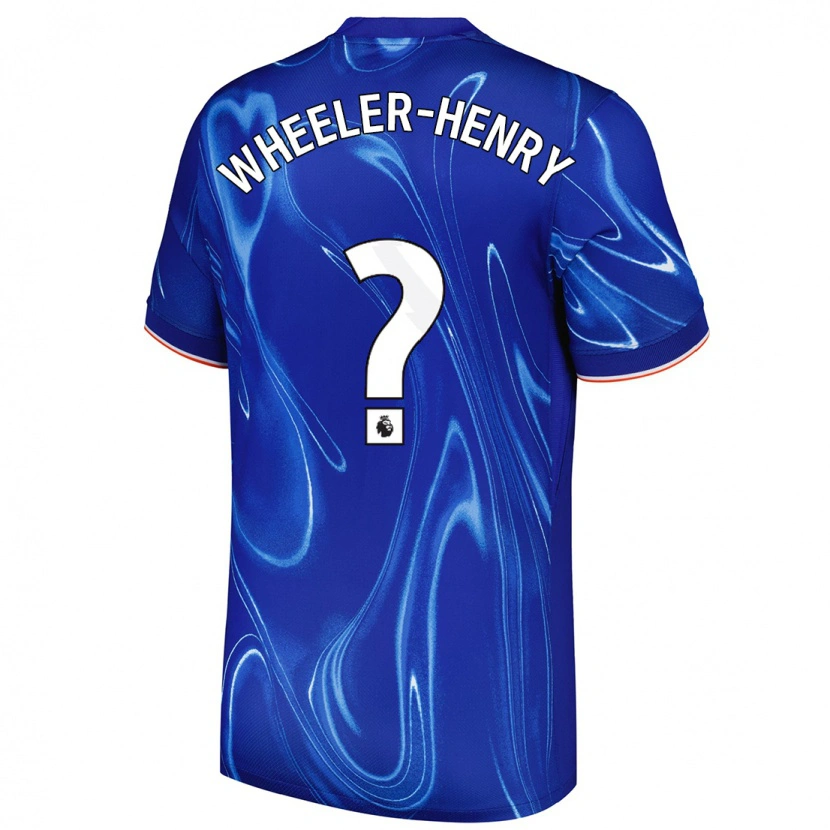 Danxen Kinder Joseph Wheeler-Henry #0 Blau Weiß Heimtrikot Trikot 2024/25 T-Shirt Schweiz