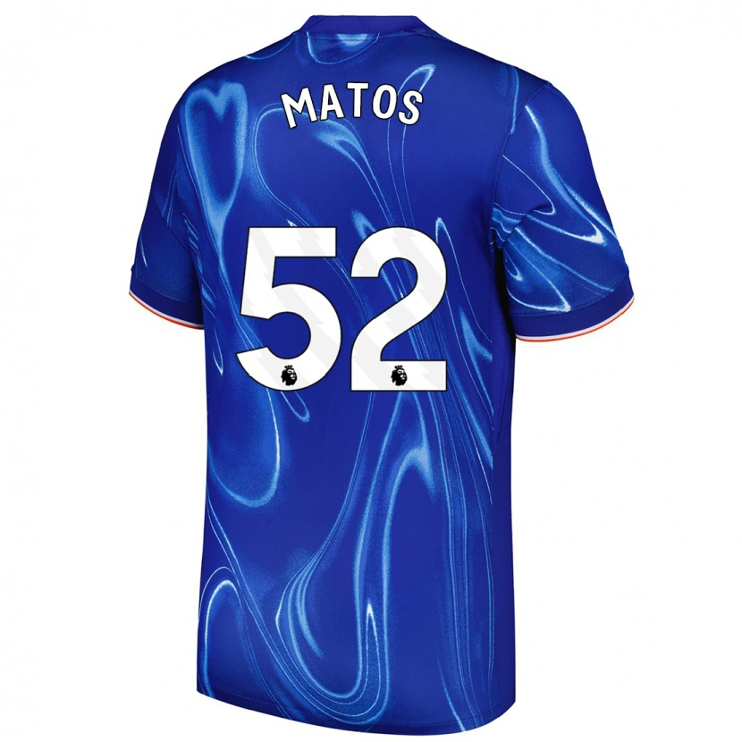 Danxen Kinder Alex Matos #52 Blau Weiß Heimtrikot Trikot 2024/25 T-Shirt Schweiz