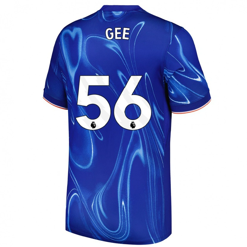 Danxen Kinder Billy Gee #56 Blau Weiß Heimtrikot Trikot 2024/25 T-Shirt Schweiz