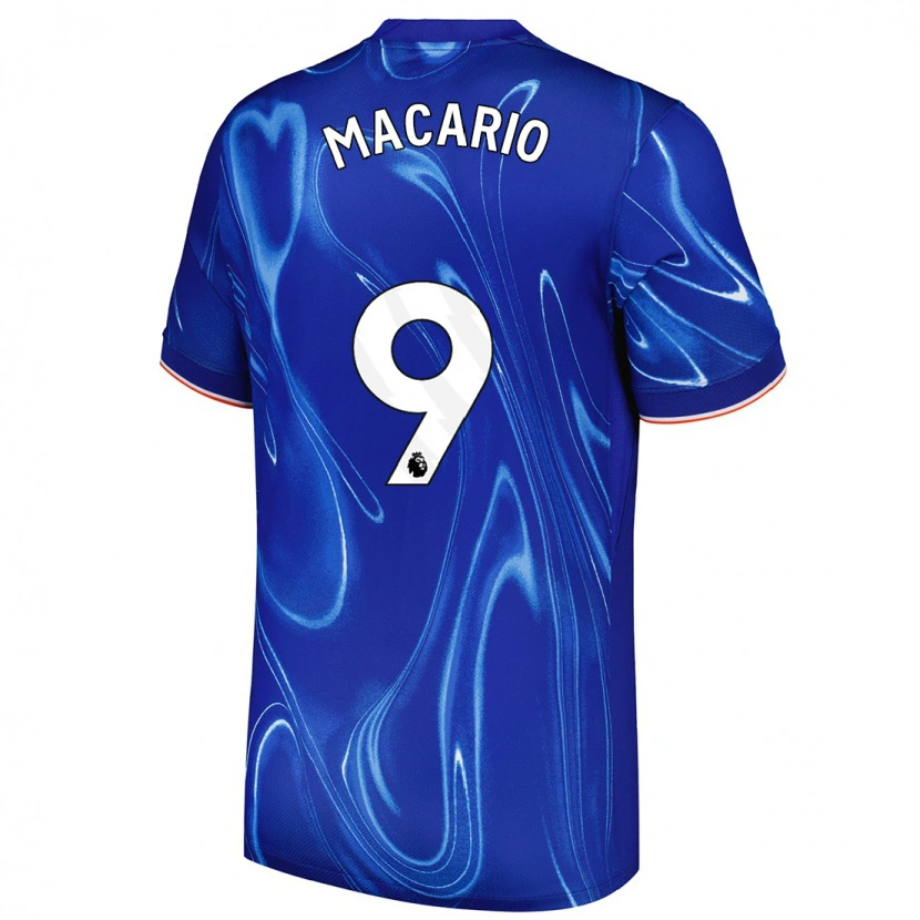 Danxen Kinder Catarina Macario #9 Blau Weiß Heimtrikot Trikot 2024/25 T-Shirt Schweiz