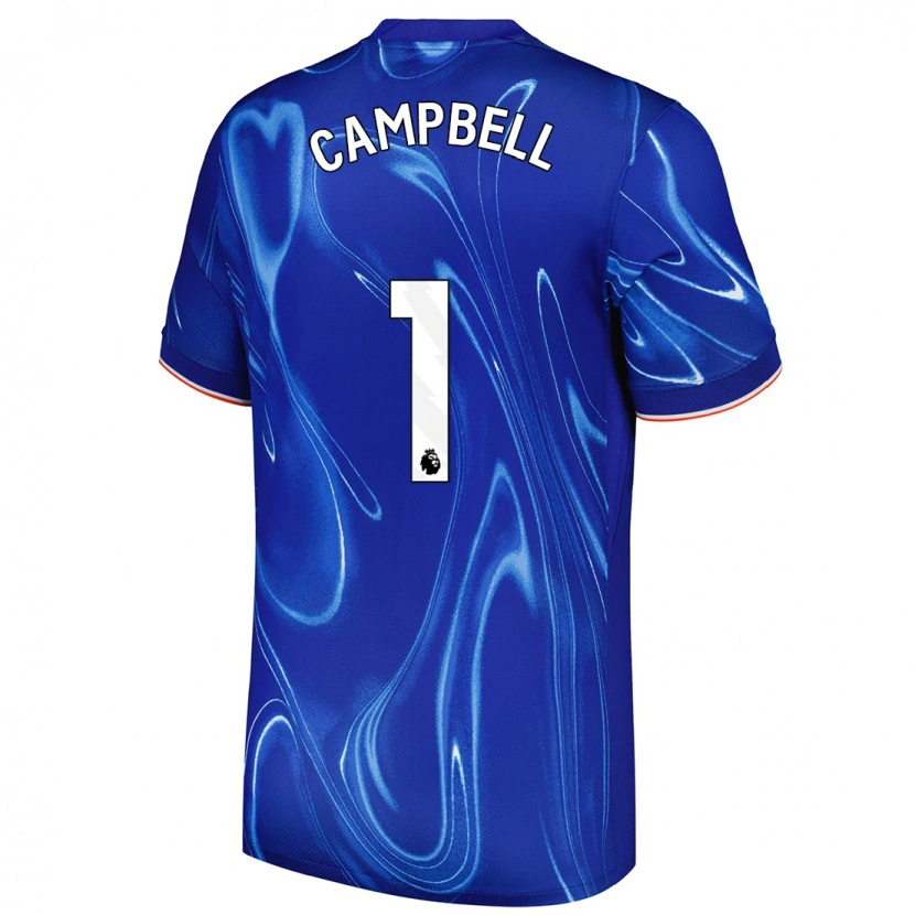 Danxen Kinder Luke Campbell #1 Blau Weiß Heimtrikot Trikot 2024/25 T-Shirt Schweiz