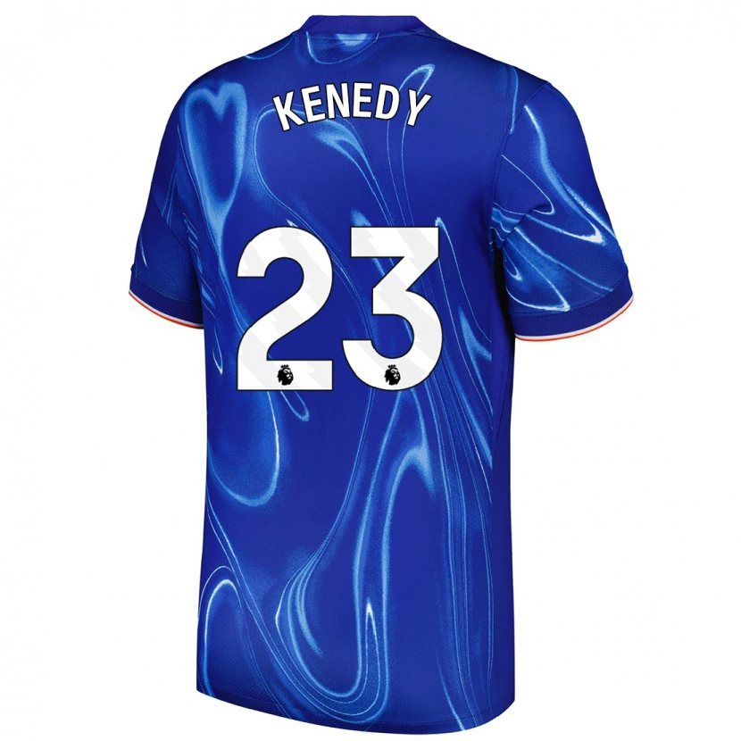 Danxen Kinder Robert Kenedy #23 Blau Weiß Heimtrikot Trikot 2024/25 T-Shirt Schweiz