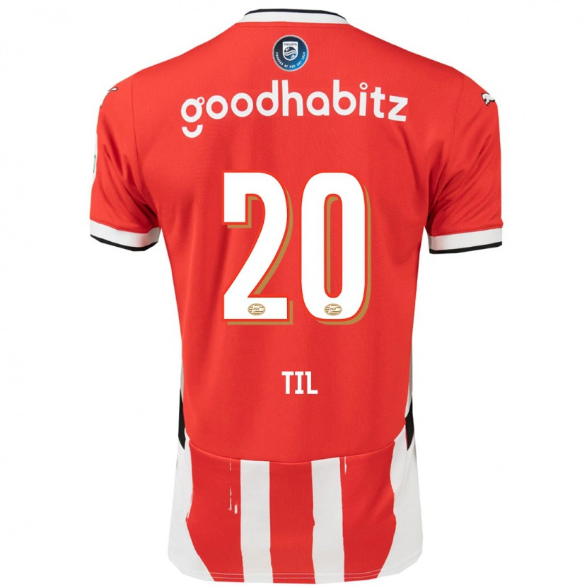 Danxen Kinder Guus Til #20 Rot Weiß Heimtrikot Trikot 2024/25 T-Shirt Schweiz