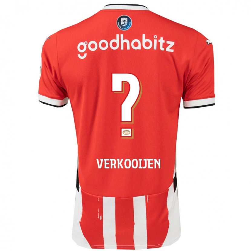 Danxen Kinder Nicolas Verkooijen #0 Rot Weiß Heimtrikot Trikot 2024/25 T-Shirt Schweiz