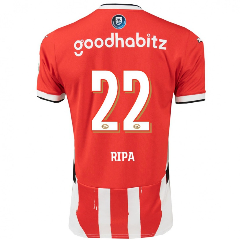 Danxen Kinder Chimera Ripa #22 Rot Weiß Heimtrikot Trikot 2024/25 T-Shirt Schweiz