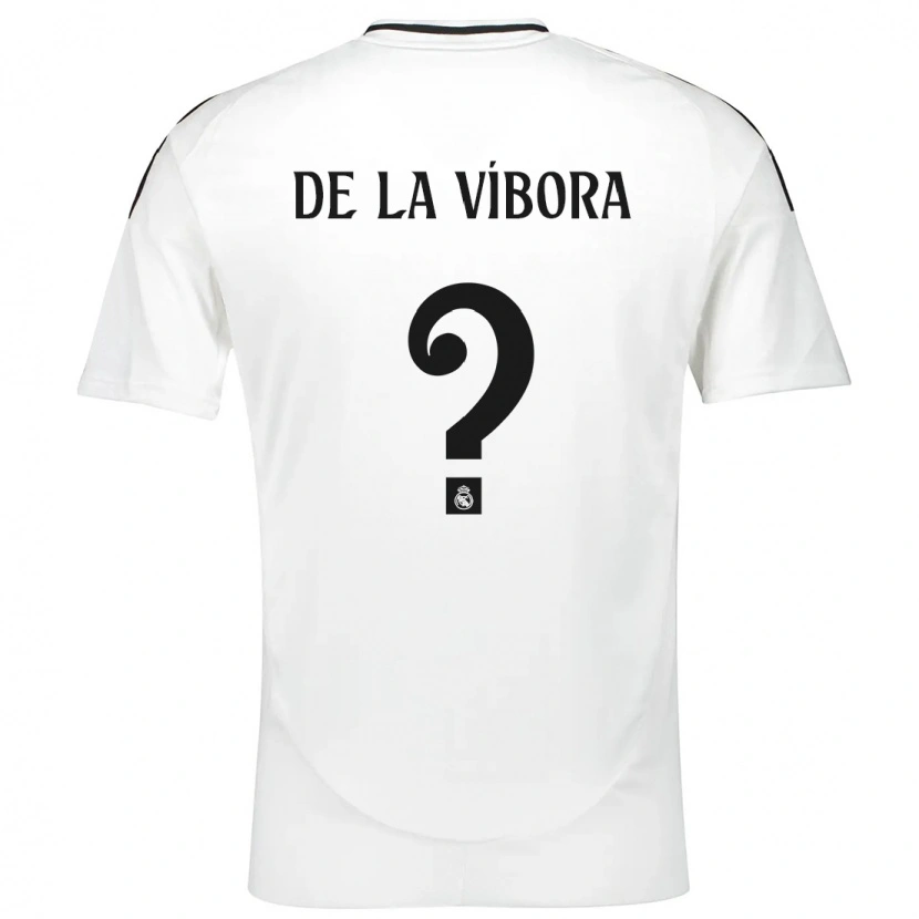 Danxen Kinder David De La Víbora #0 Weiß Heimtrikot Trikot 2024/25 T-Shirt Schweiz