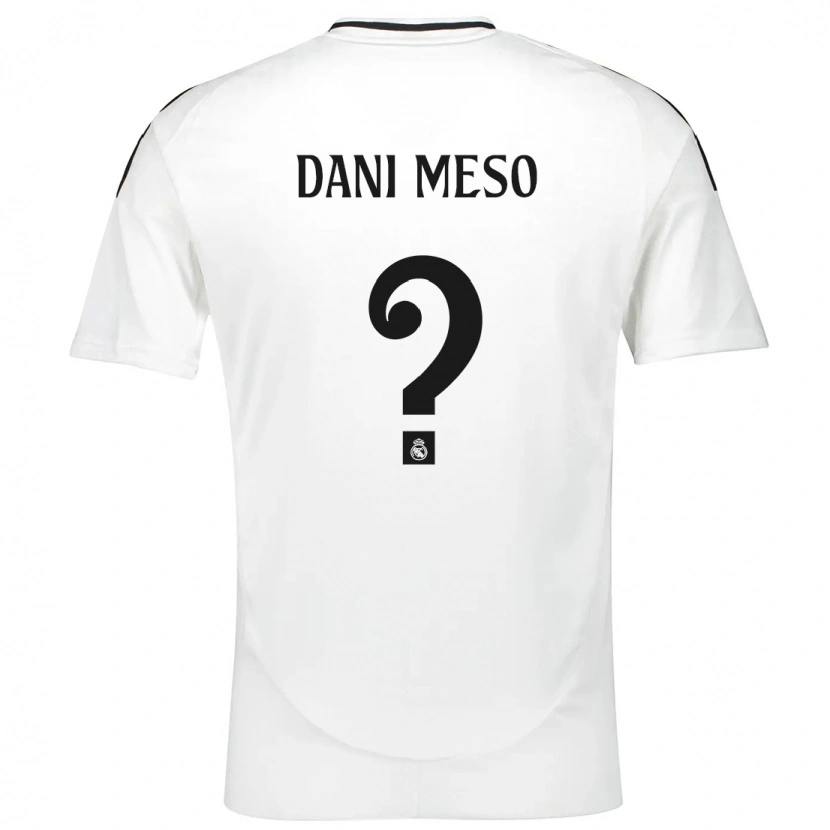 Danxen Kinder Dani Meso #0 Weiß Heimtrikot Trikot 2024/25 T-Shirt Schweiz