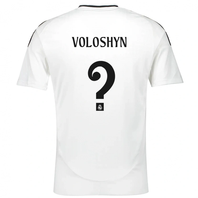 Danxen Kinder Ilya Voloshyn #0 Weiß Heimtrikot Trikot 2024/25 T-Shirt Schweiz