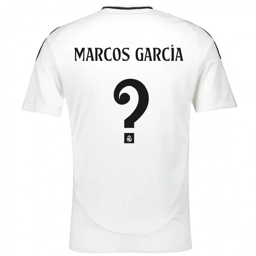 Danxen Kinder Marcos García #0 Weiß Heimtrikot Trikot 2024/25 T-Shirt Schweiz