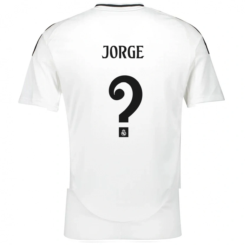 Danxen Kinder Jorge García #0 Weiß Heimtrikot Trikot 2024/25 T-Shirt Schweiz