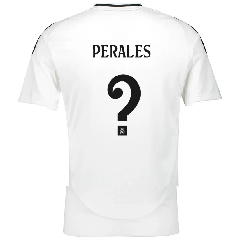 Danxen Kinder Miguel Perales #0 Weiß Heimtrikot Trikot 2024/25 T-Shirt Schweiz