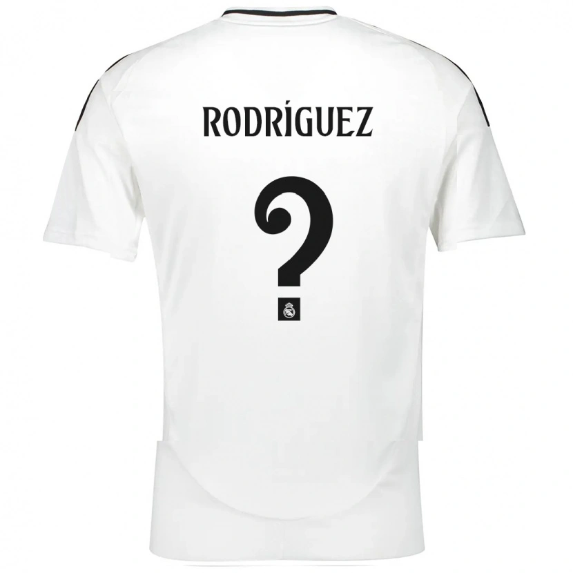 Danxen Kinder Álvaro Rodríguez #0 Weiß Heimtrikot Trikot 2024/25 T-Shirt Schweiz