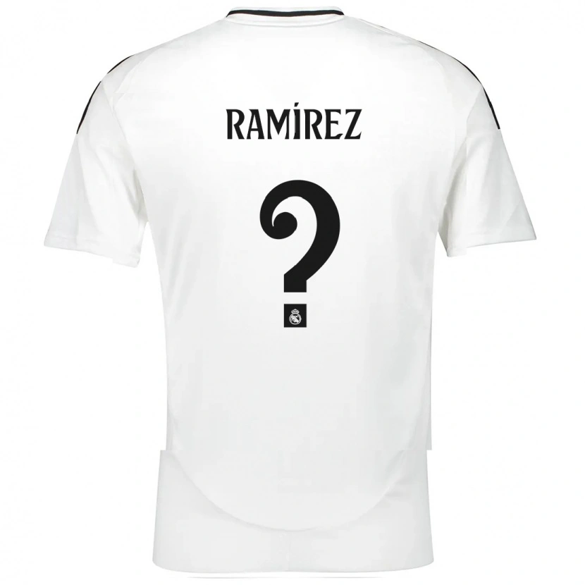 Danxen Kinder Izan Ramírez #0 Weiß Heimtrikot Trikot 2024/25 T-Shirt Schweiz