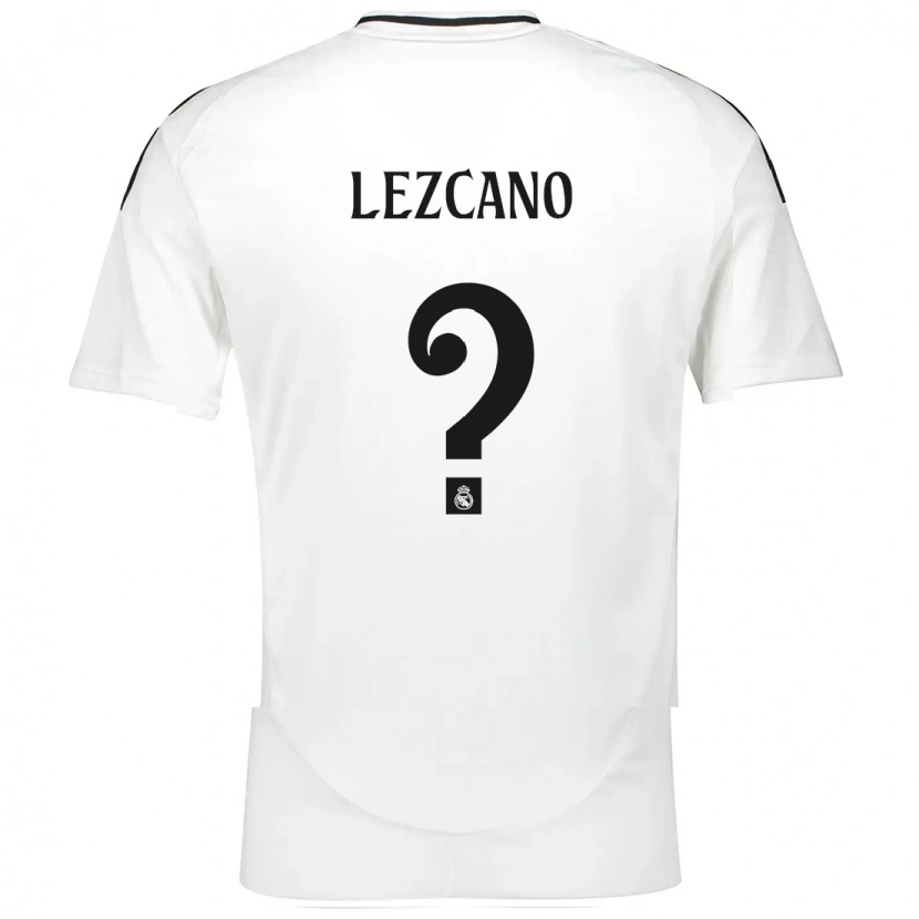 Danxen Kinder Álvaro Lezcano #0 Weiß Heimtrikot Trikot 2024/25 T-Shirt Schweiz