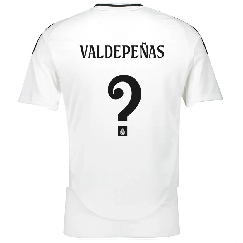 Danxen Kinder Víctor Valdepeñas #0 Weiß Heimtrikot Trikot 2024/25 T-Shirt Schweiz