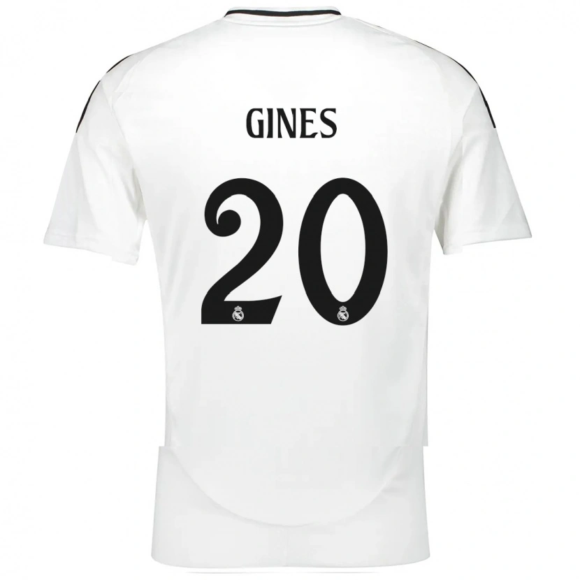 Danxen Kinder Álvaro Ginés #20 Weiß Heimtrikot Trikot 2024/25 T-Shirt Schweiz