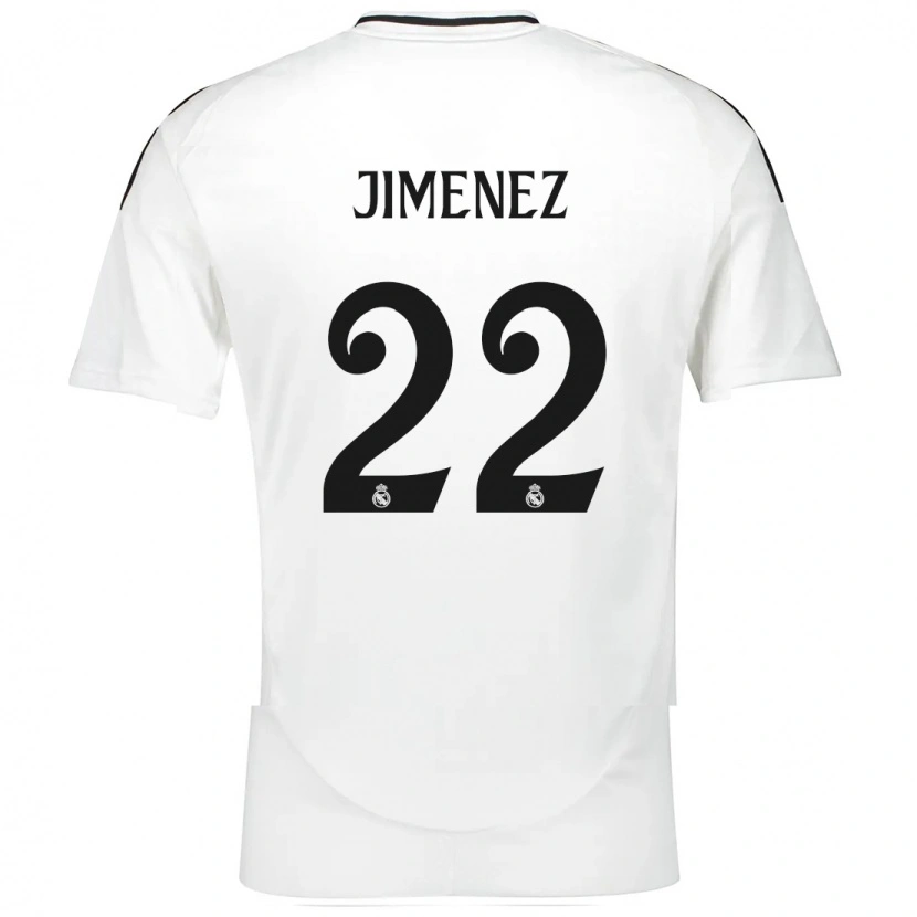 Danxen Kinder David Jiménez #22 Weiß Heimtrikot Trikot 2024/25 T-Shirt Schweiz