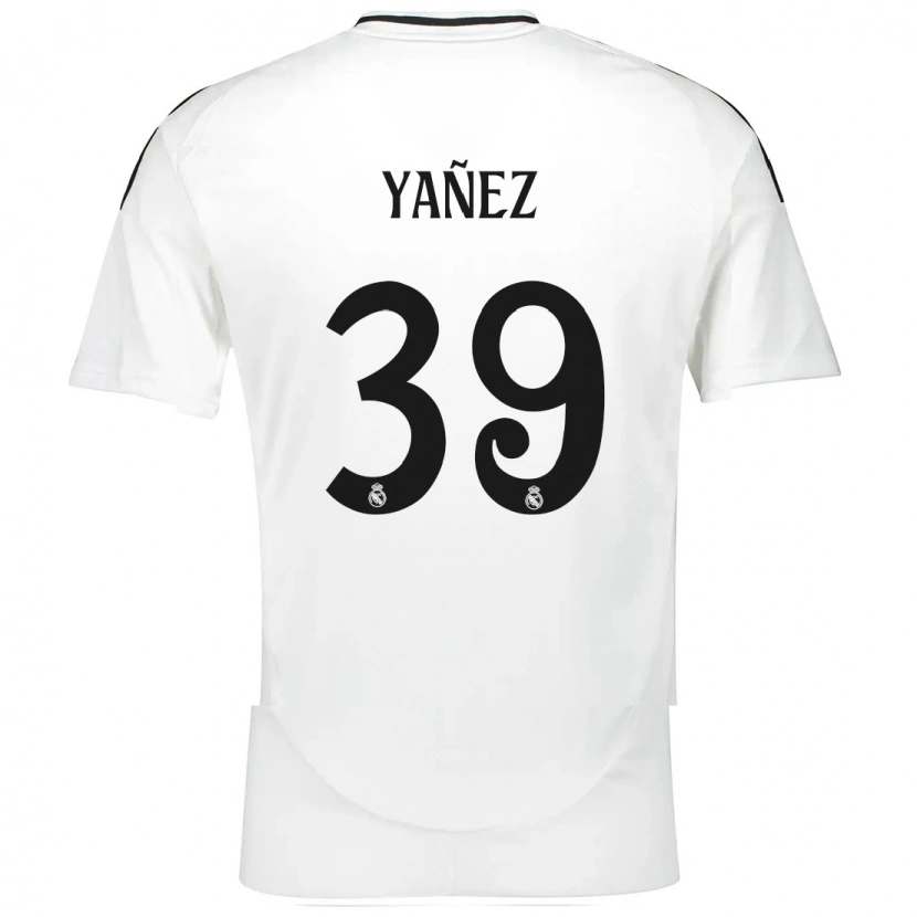 Danxen Kinder Daniel Yañez #39 Weiß Heimtrikot Trikot 2024/25 T-Shirt Schweiz