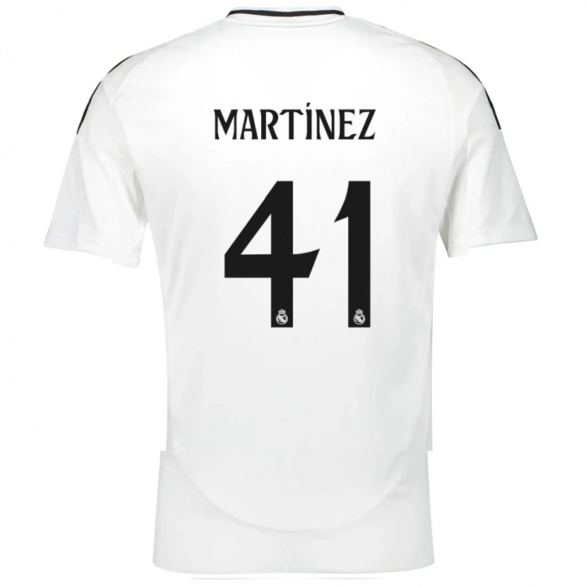 Danxen Kinder Joan Martínez #41 Weiß Heimtrikot Trikot 2024/25 T-Shirt Schweiz